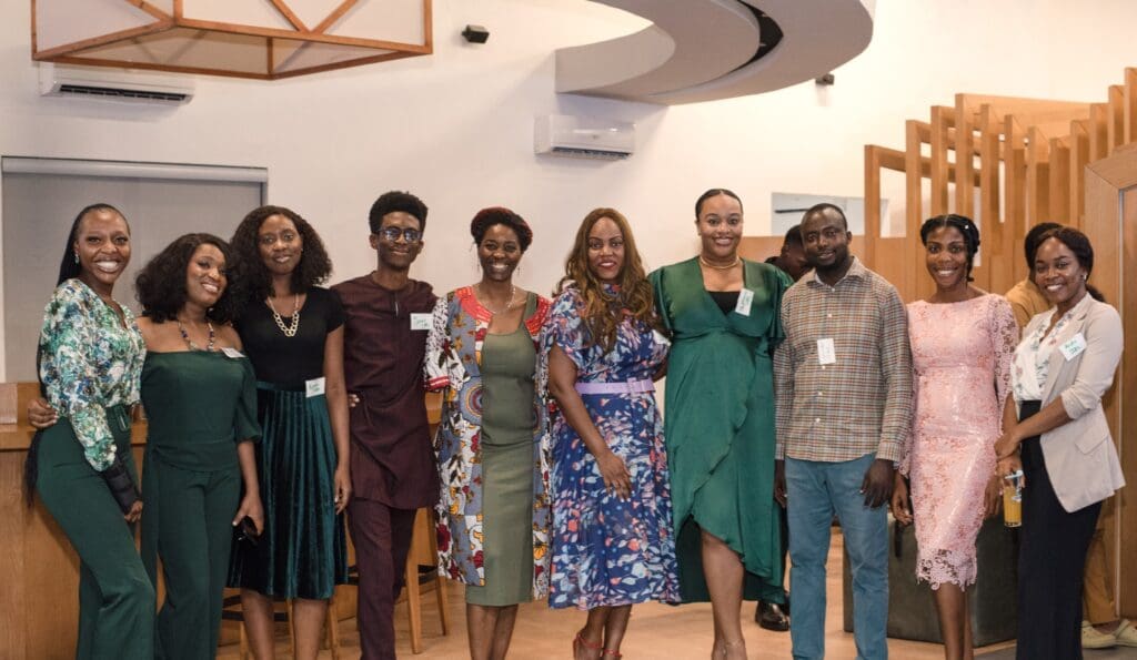 Members of the Impact Hub Lagos team